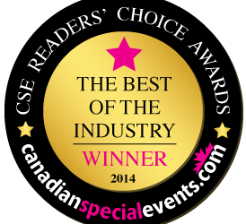 2014 Reader’s Choice Favourite Event Planner in Canada