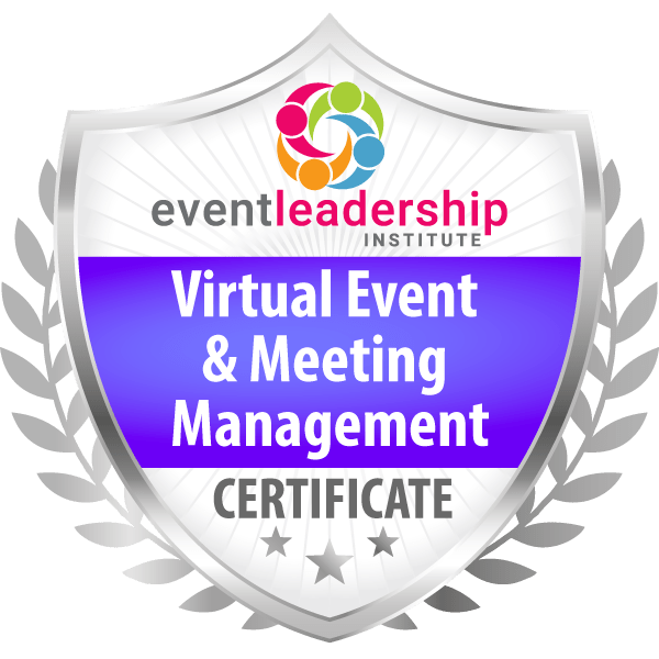 Virtual Event & Meeting Management Certificate for event producers