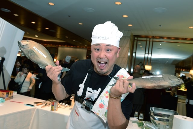 chef at corporate event
