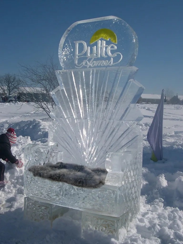 Ice throne