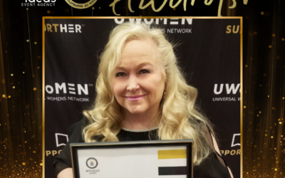 Sharon Bonner wins the Woman of Inspiration Award