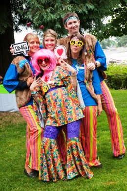 Cool Staff, Feeling Groovy BBQ, Costumes, Company Events, Themes
